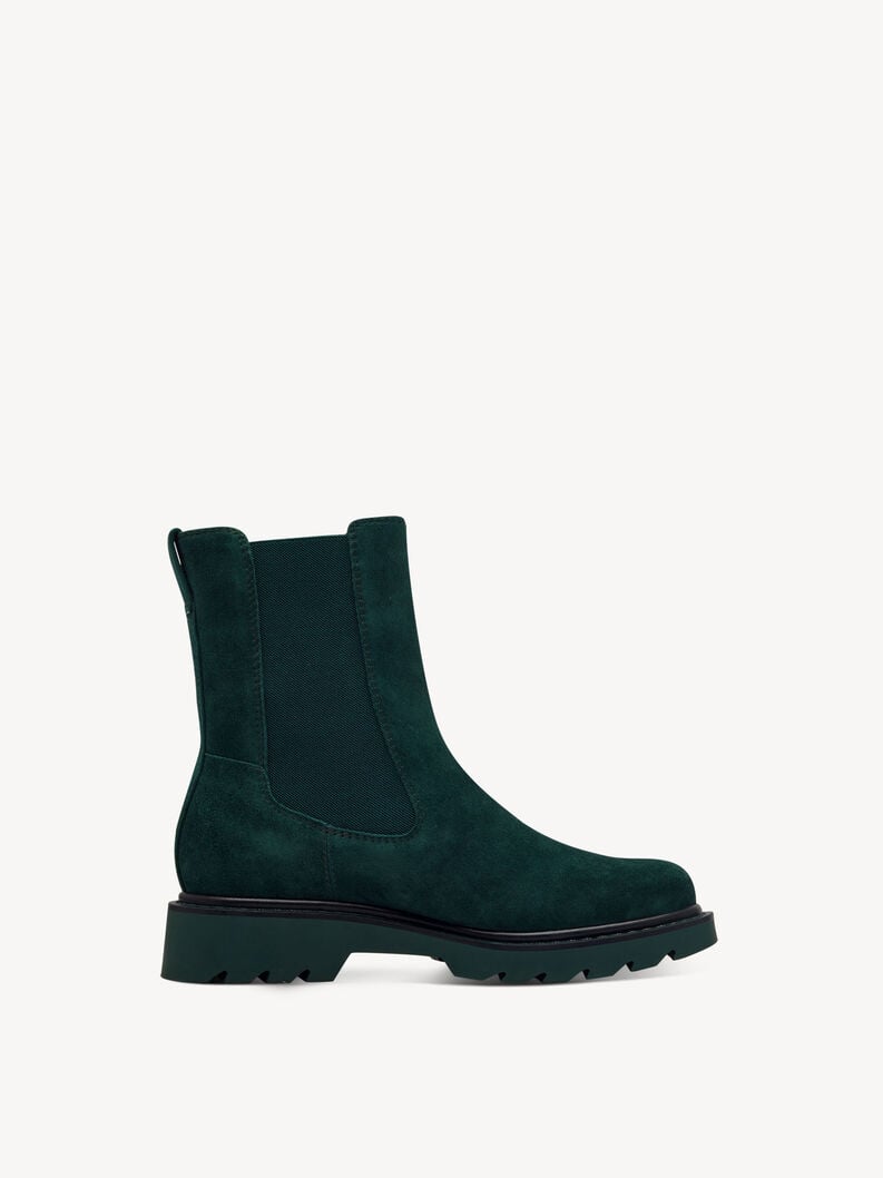 Tamaris Leder Chelsea Boot - Grün