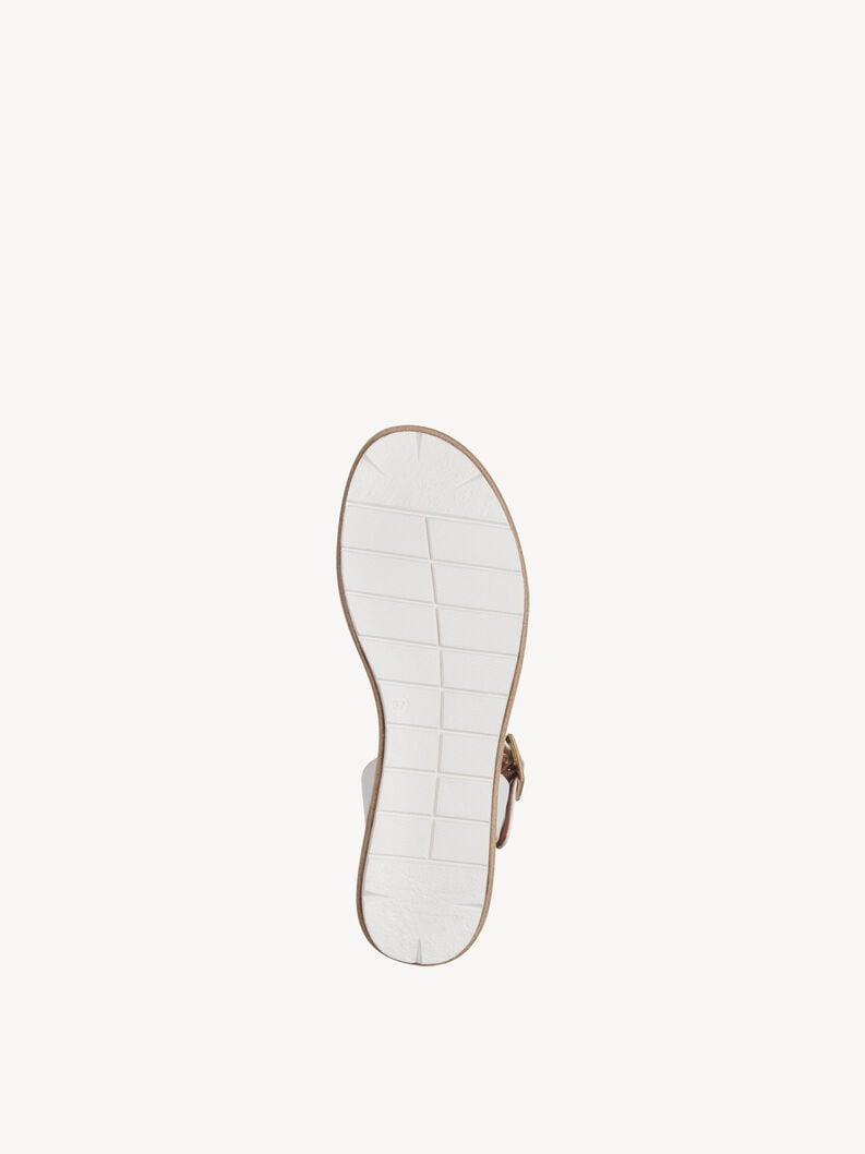 Tamaris Ledersandalette - Weiß