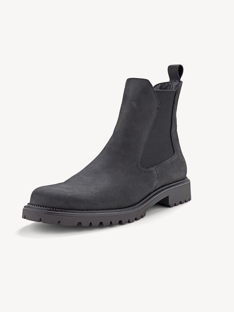 Tamaris Leder Chelsea Boot - Schwarz