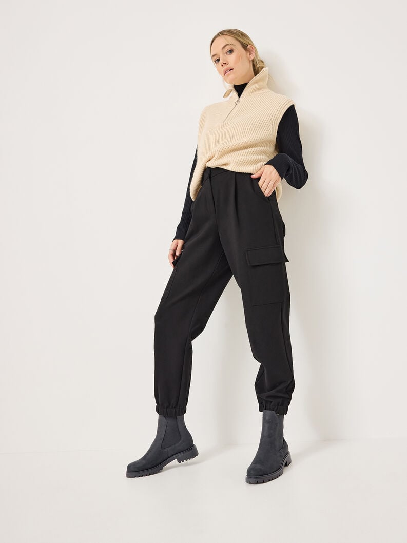 Tamaris Leder Chelsea Boot - Schwarz