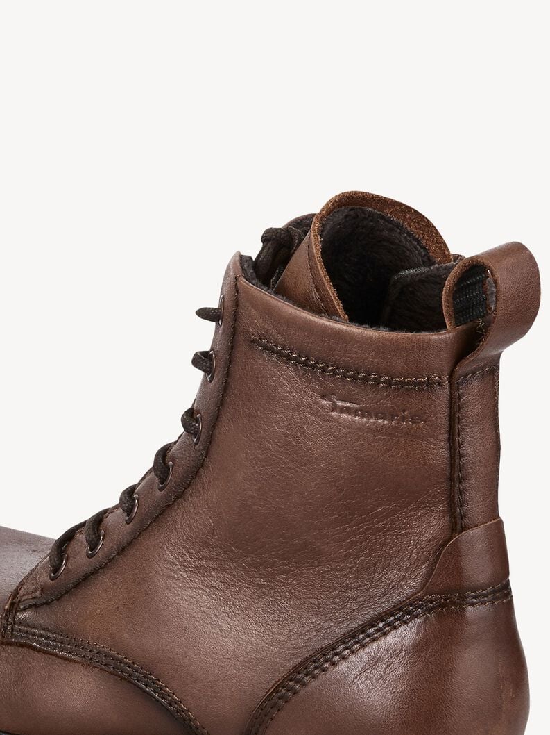 Tamaris Lederstiefelette - Braun