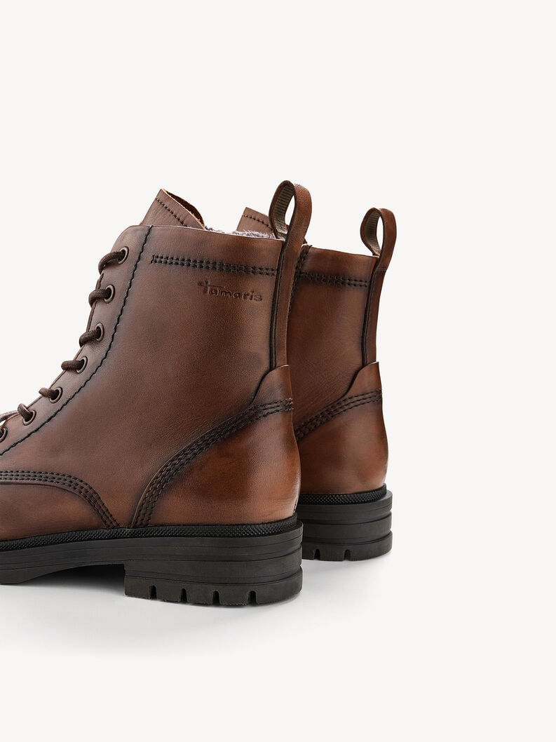 Tamaris Lederstiefelette - Braun