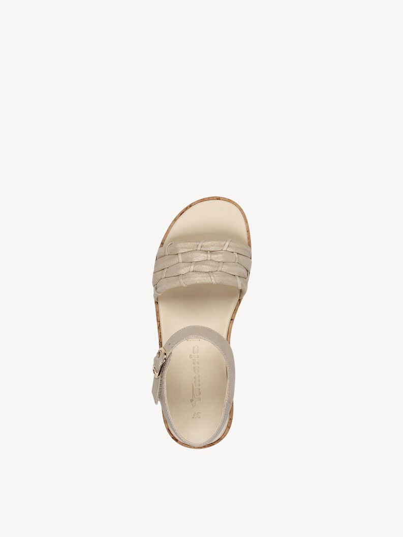 Tamaris Ledersandalette - Beige