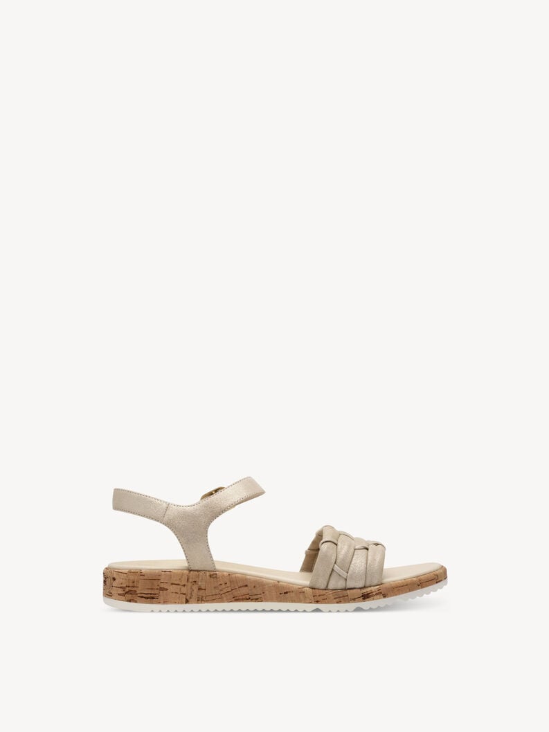 Tamaris Ledersandalette - Beige