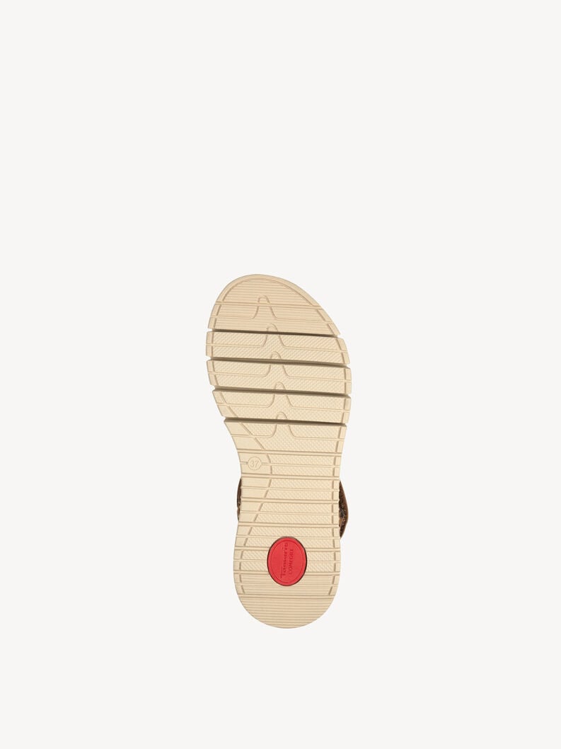 Tamaris Ledersandale - Beige