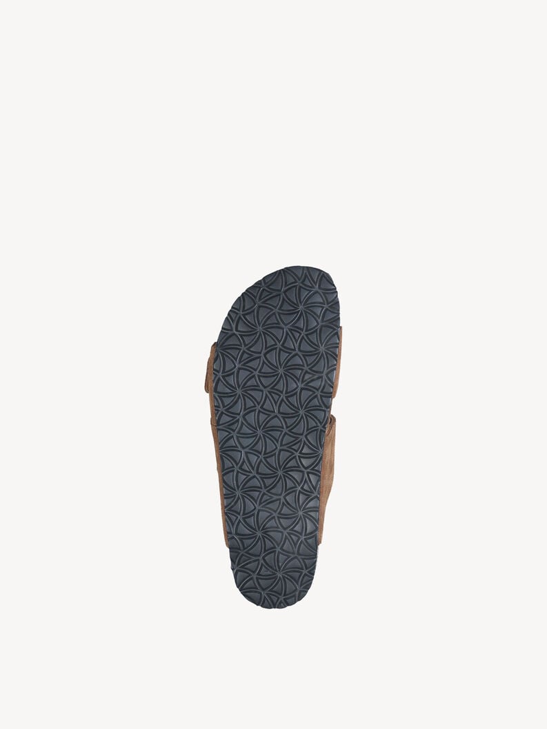 Tamaris Lederpantolette - Braun