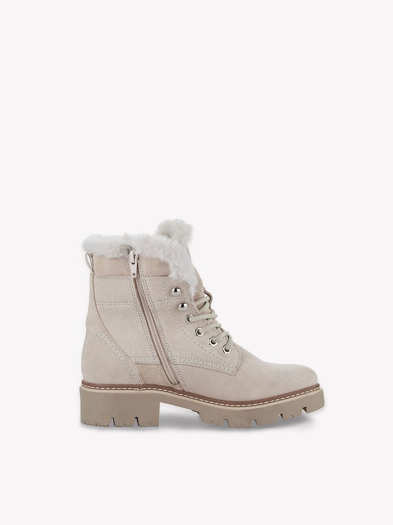 Tamaris Lederstiefelette - Braun Warmfutter