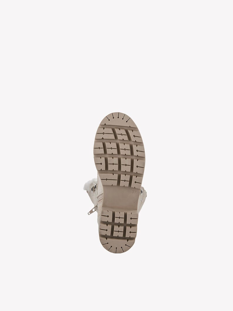 Tamaris Lederstiefelette - Braun Warmfutter