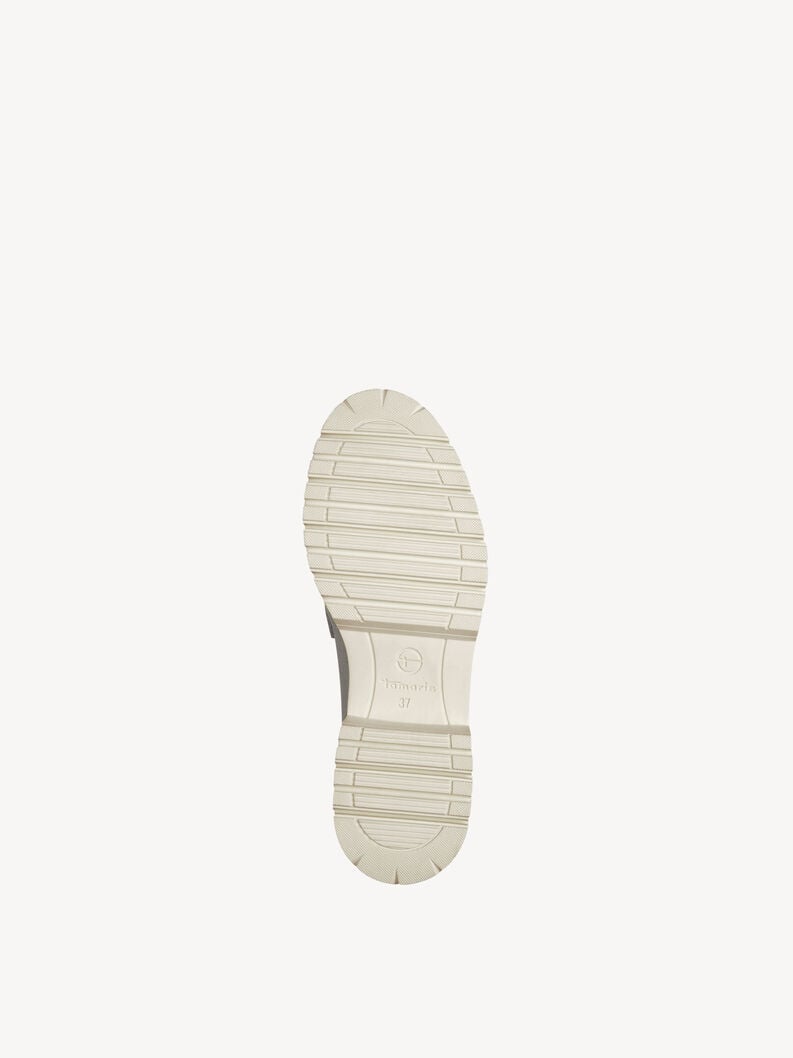 Tamaris Lederslipper - Beige