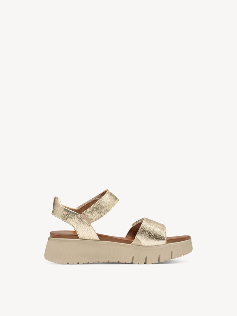 Tamaris Ledersandale - Gold