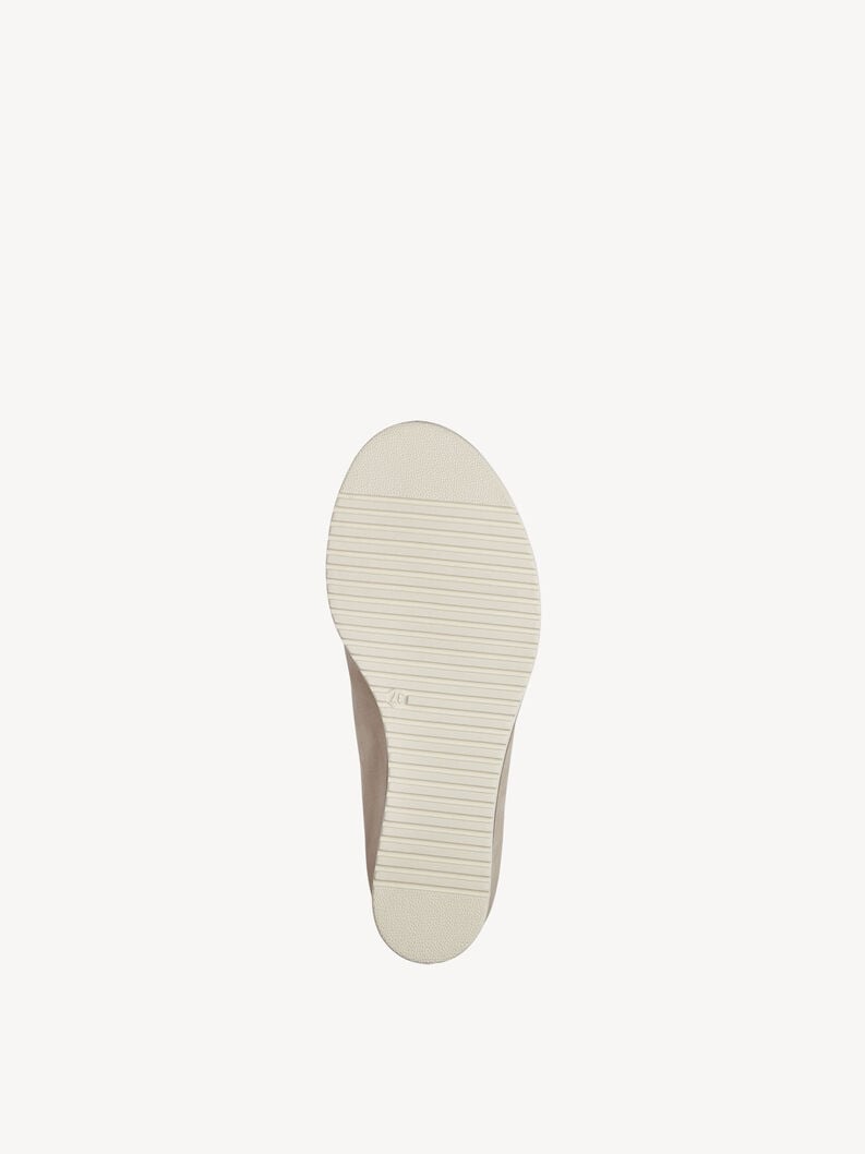 Tamaris Lederpantolette - Beige