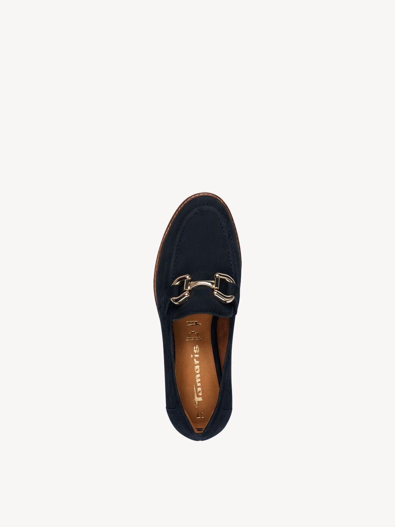 Tamaris Lederslipper - Blau