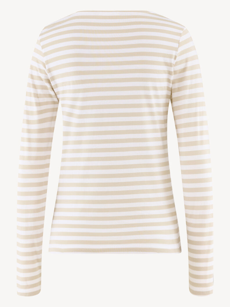 Tamaris Langarmshirt - Weiß