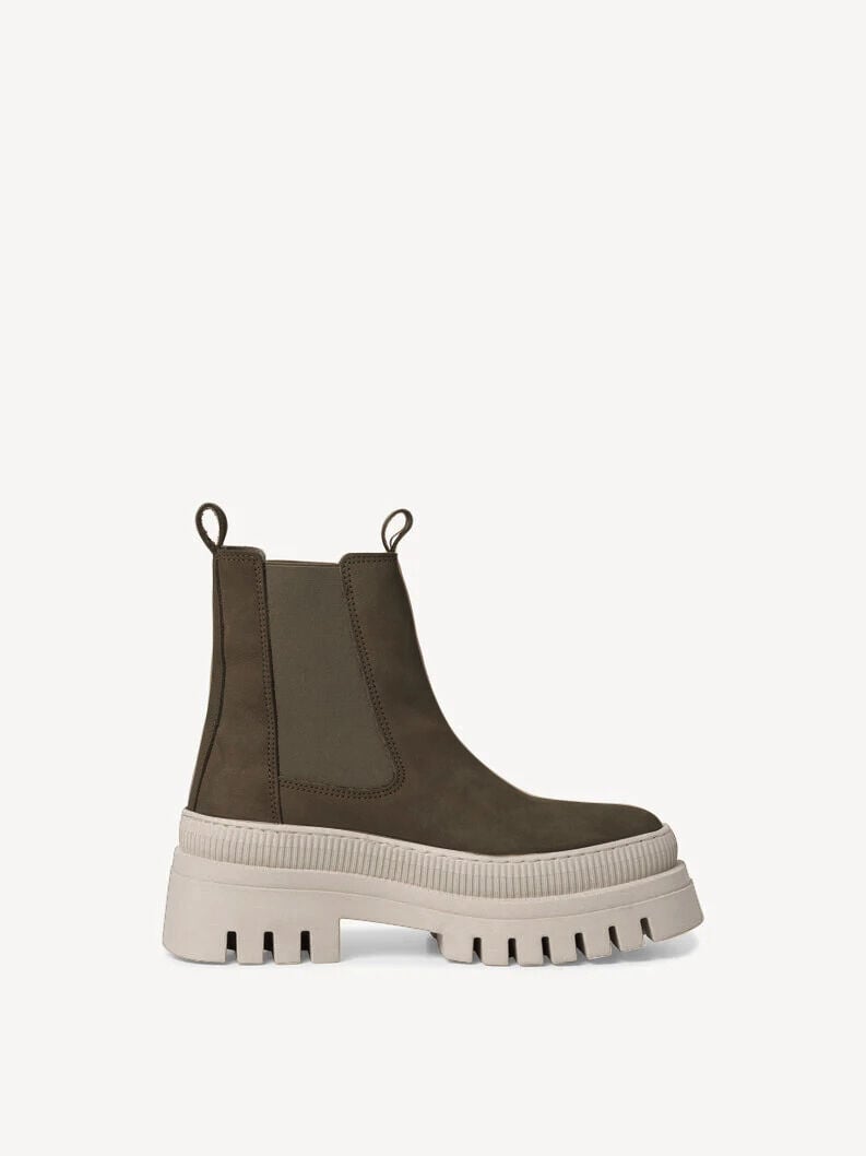 Tamaris Leder Chelsea Boot - Beige