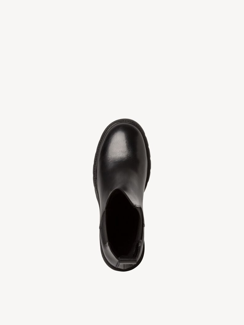 Tamaris Leder Chelsea Boot - Schwarz