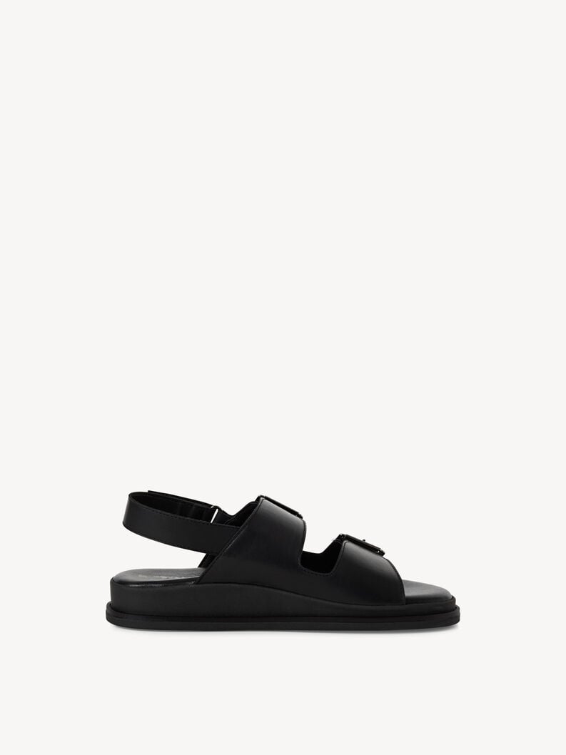Tamaris Ledersandalette - Schwarz