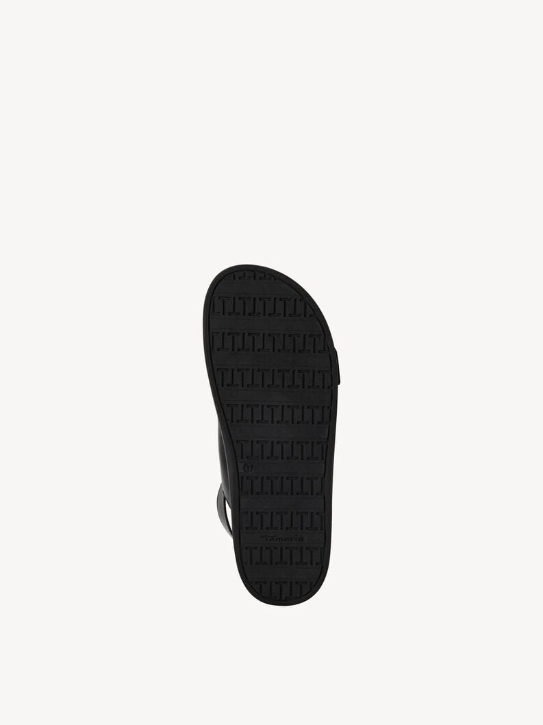 Tamaris Ledersandalette - Schwarz
