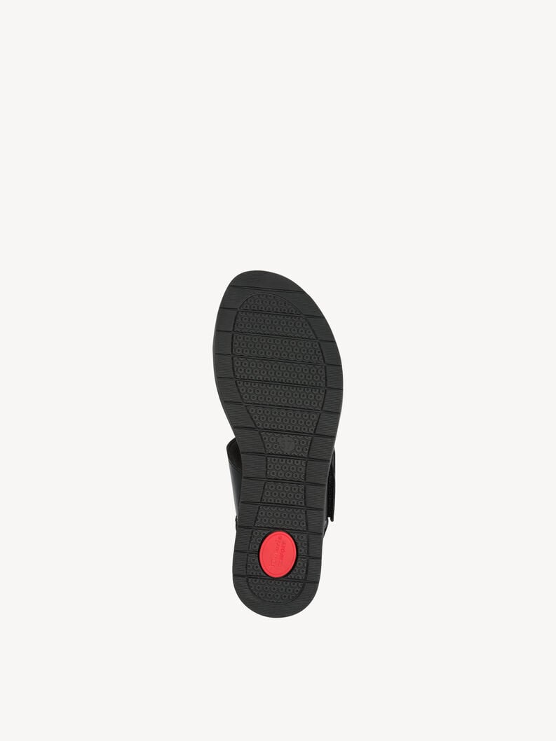 Tamaris Ledersandalette - Schwarz