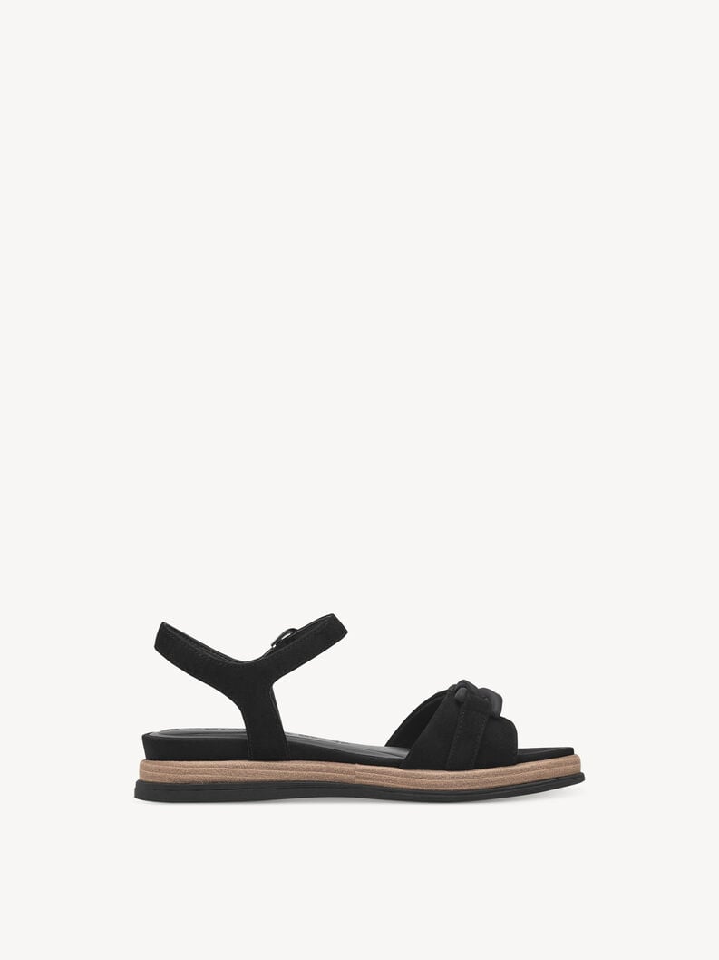 Tamaris Ledersandalette - Schwarz