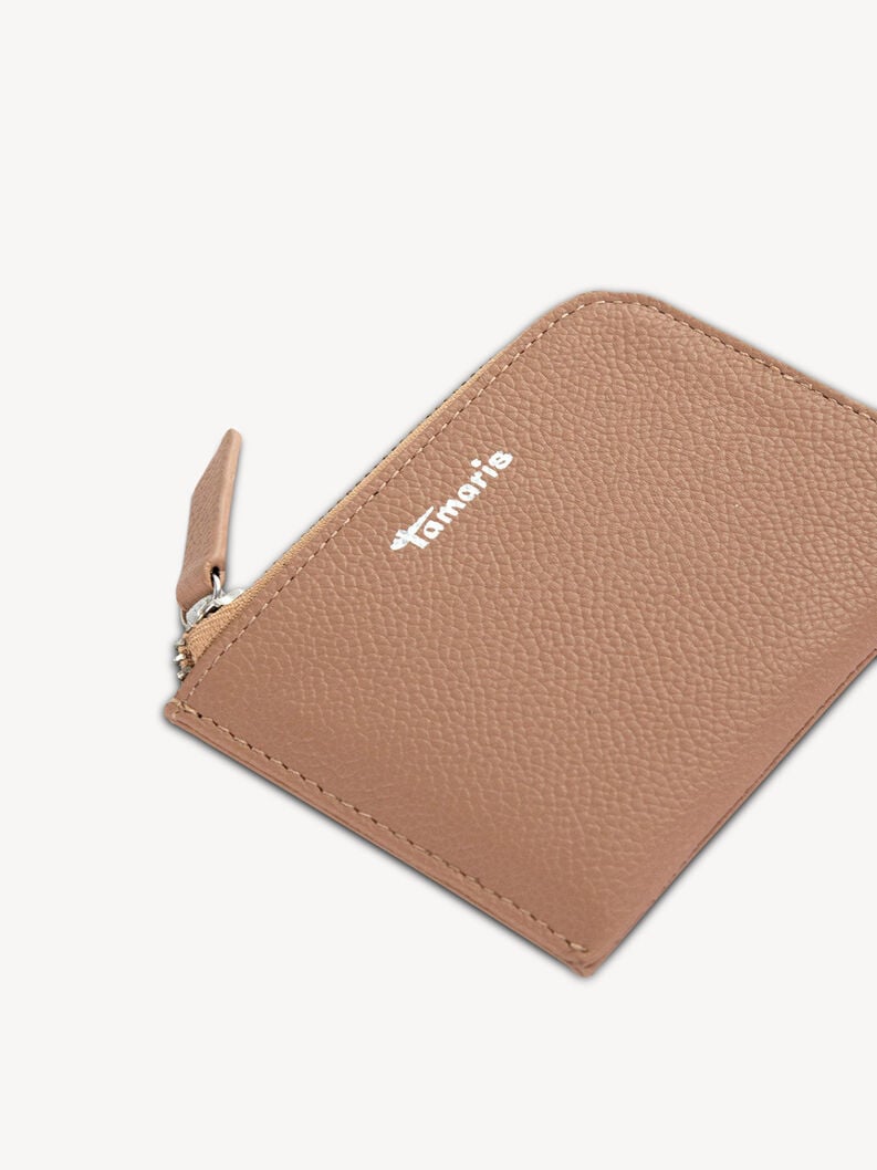 Tamaris Lederkreditkartenetui - Beige