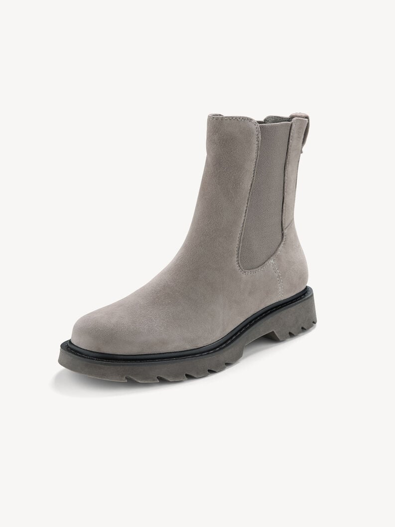 Tamaris Leder Chelsea Boot - Grau