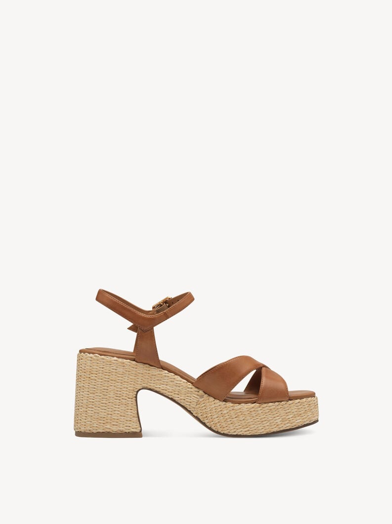 Tamaris Ledersandalette - Braun