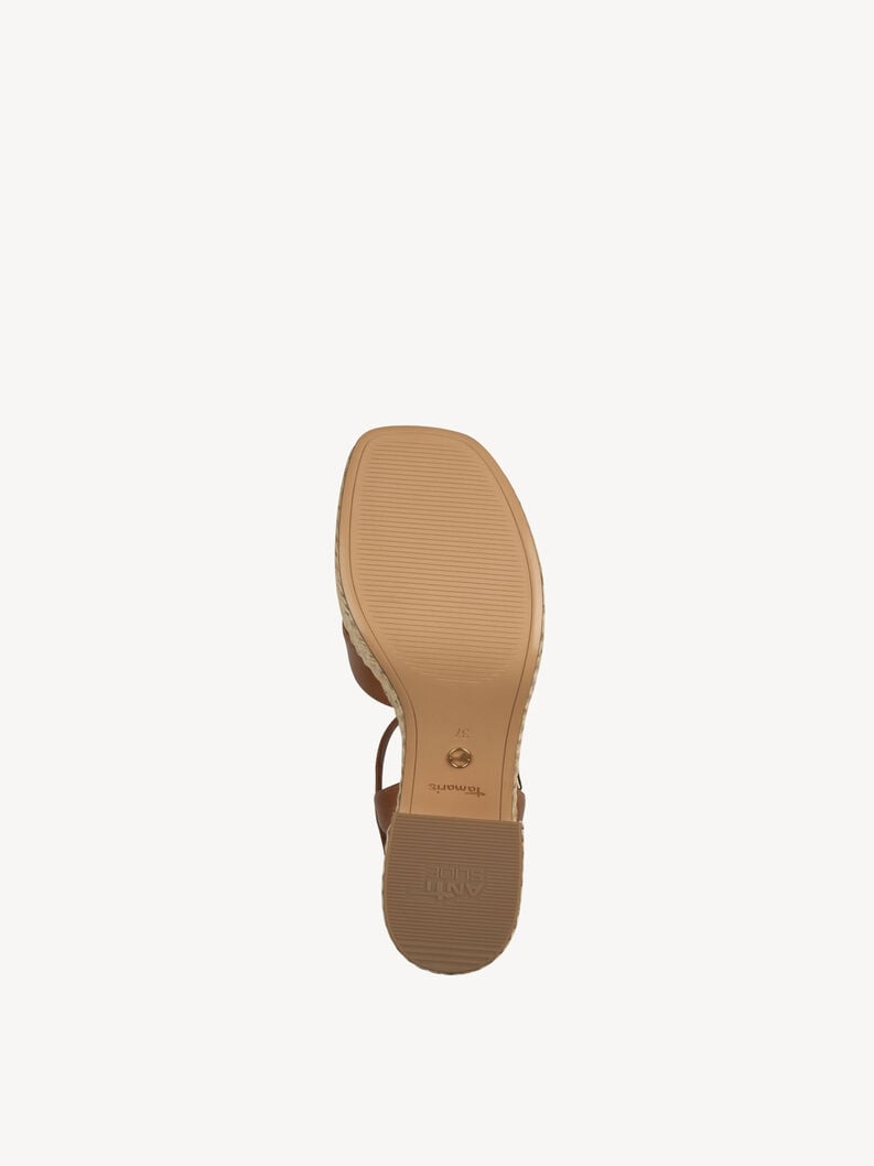 Tamaris Ledersandalette - Braun