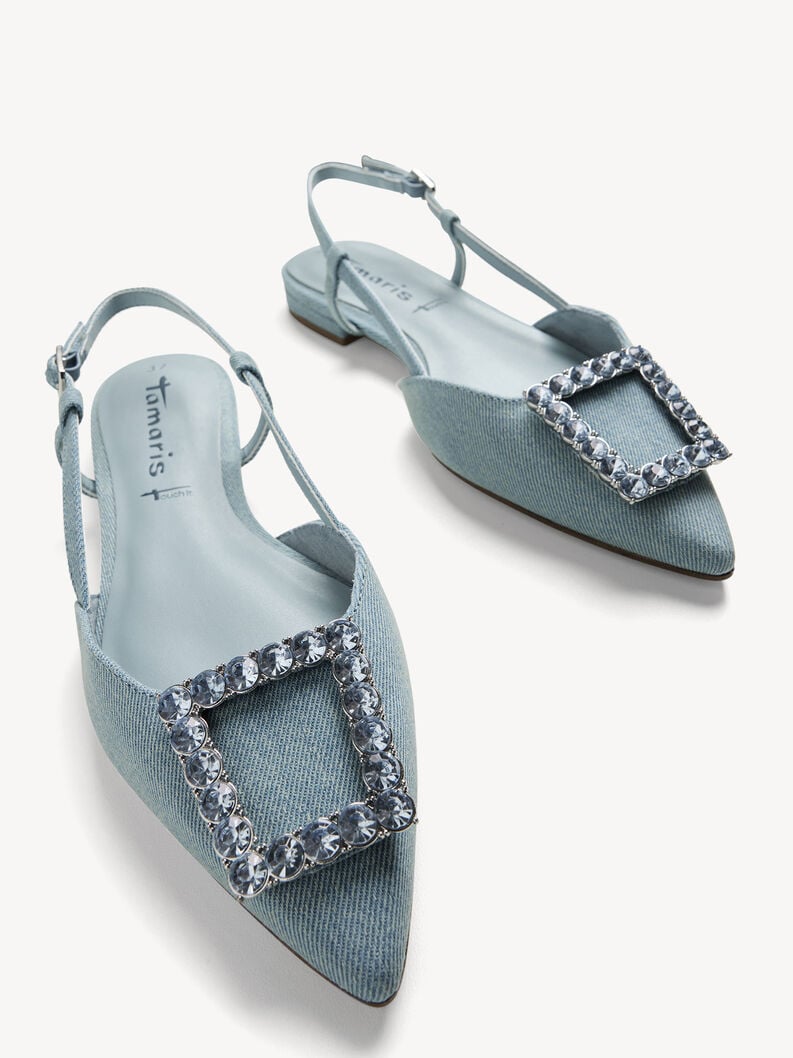 Tamaris Slingpumps - Blau