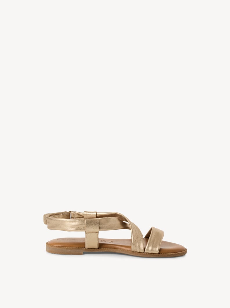 Tamaris Ledersandale - Gold