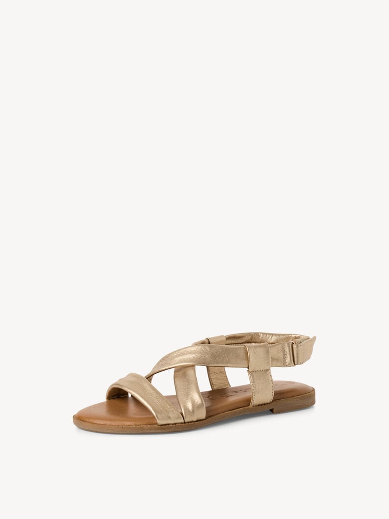 Tamaris Ledersandale - Gold