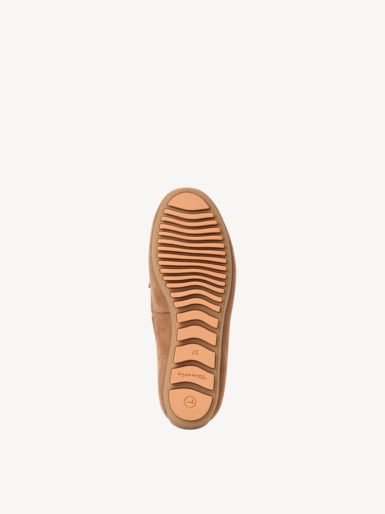 Tamaris Ledermoccassin - Braun