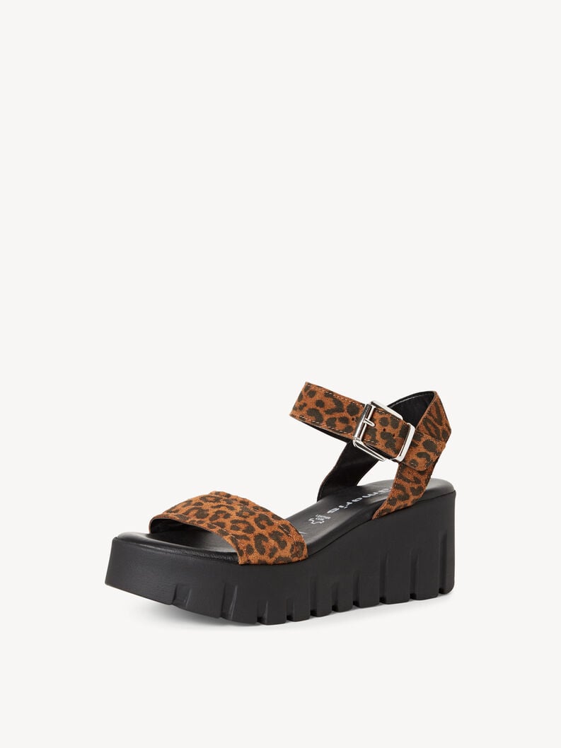 Tamaris Ledersandalette - Braun