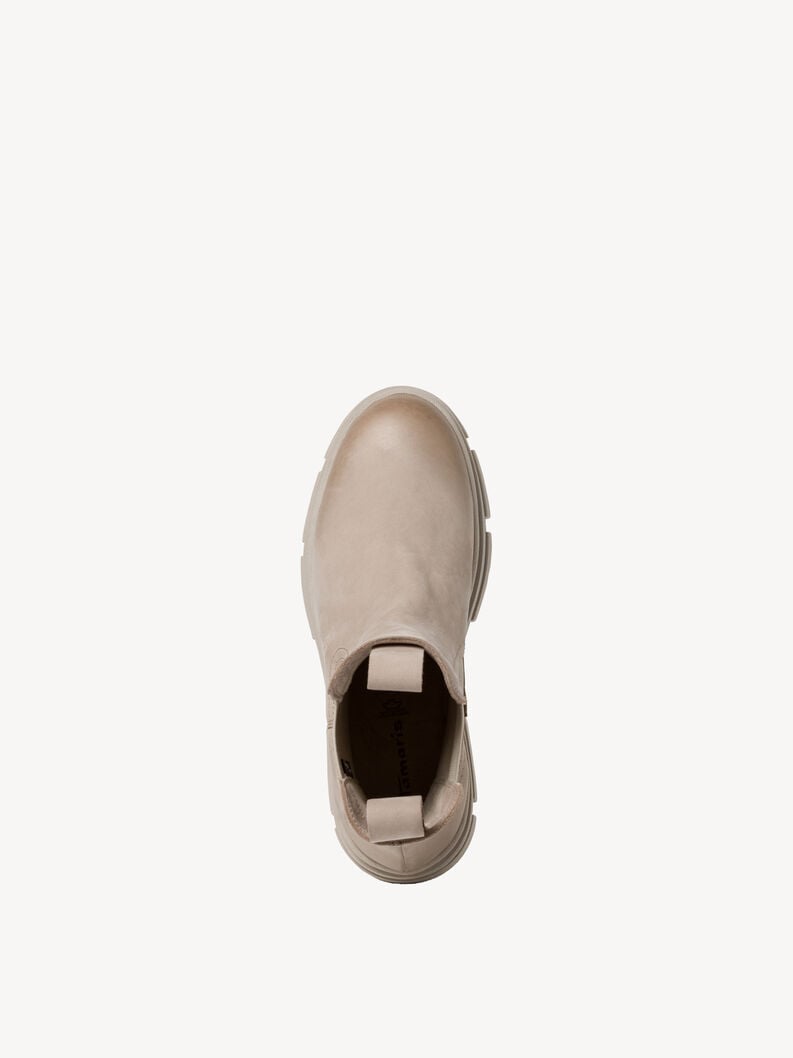 Tamaris Leder Chelsea Boot - Beige