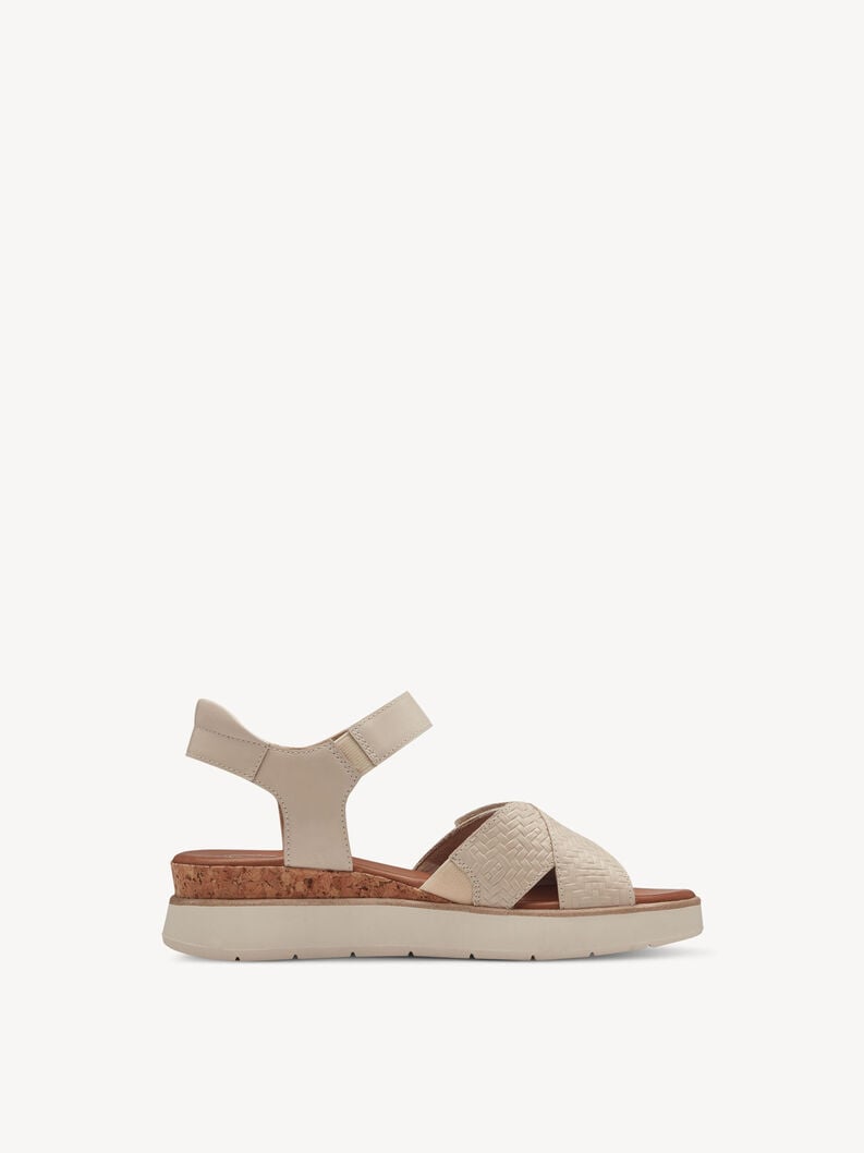 Tamaris Ledersandalette - Beige