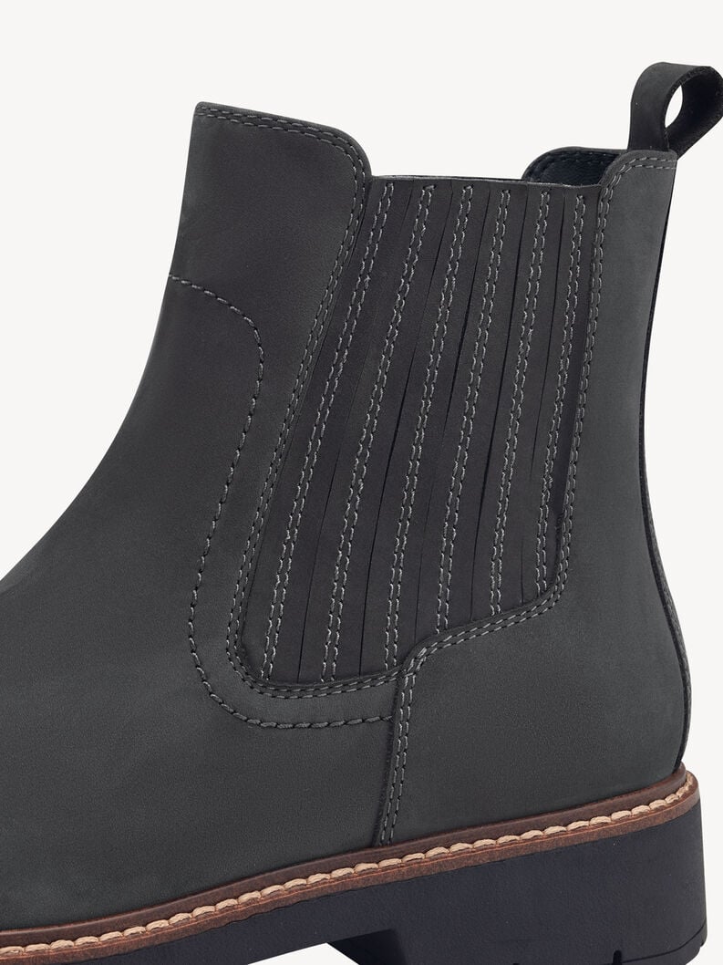 Tamaris Leder Chelsea Boot - Grau