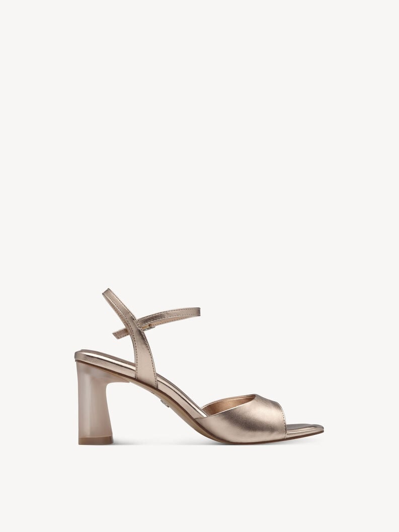 Tamaris Ledersandalette - Metallic