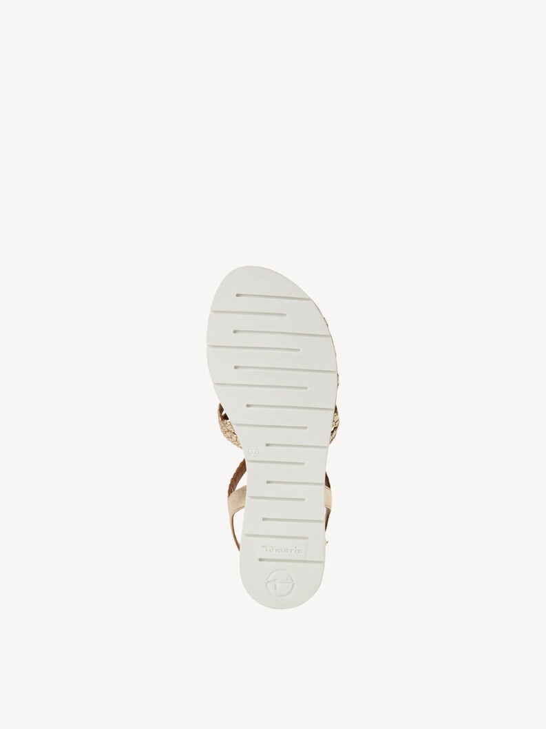 Tamaris Ledersandale - Gold