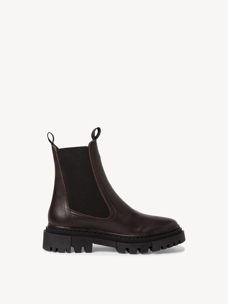 Tamaris Leder Chelsea Boot - Braun