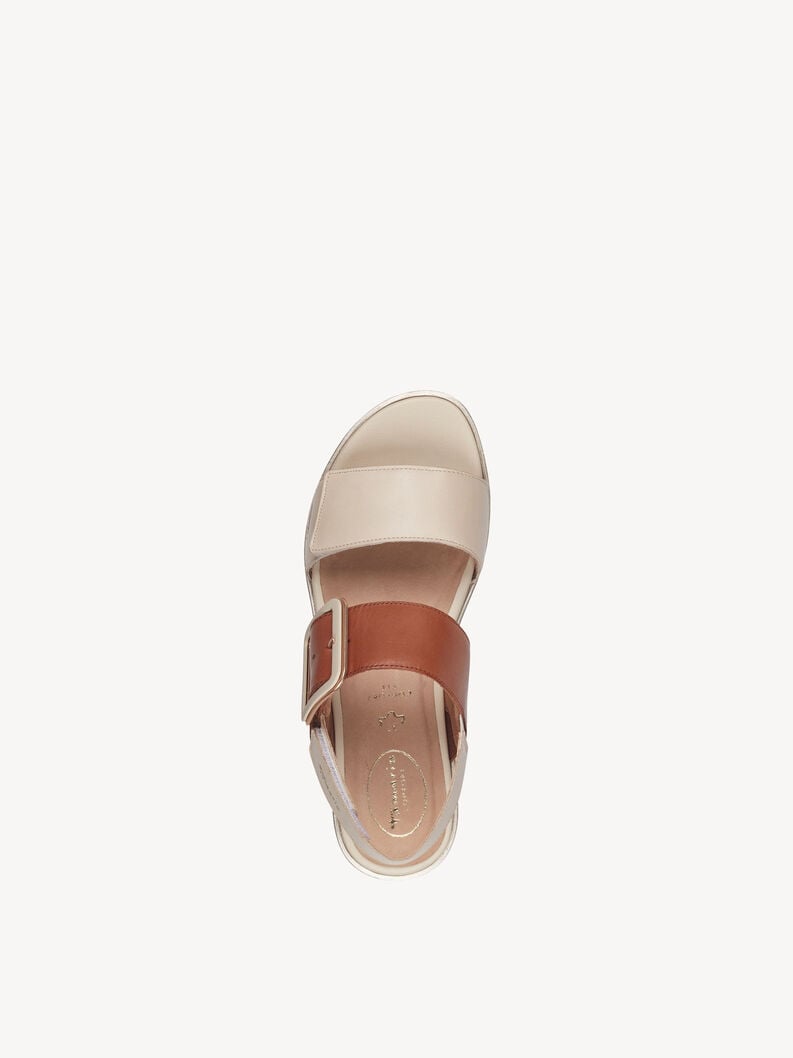 Tamaris Ledersandalette - Beige