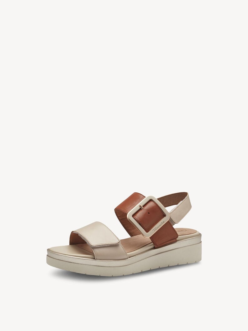 Tamaris Ledersandalette - Beige