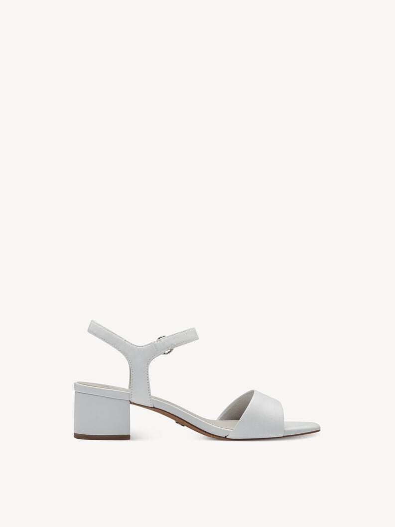 Tamaris Ledersandalette - Weiß