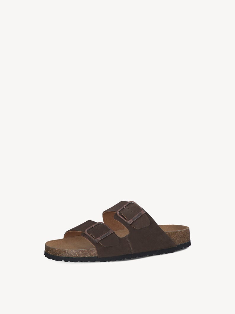 Tamaris Lederpantolette - Braun