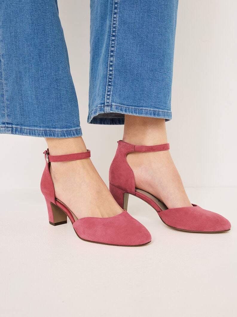 Tamaris Lederpumps - Rosa