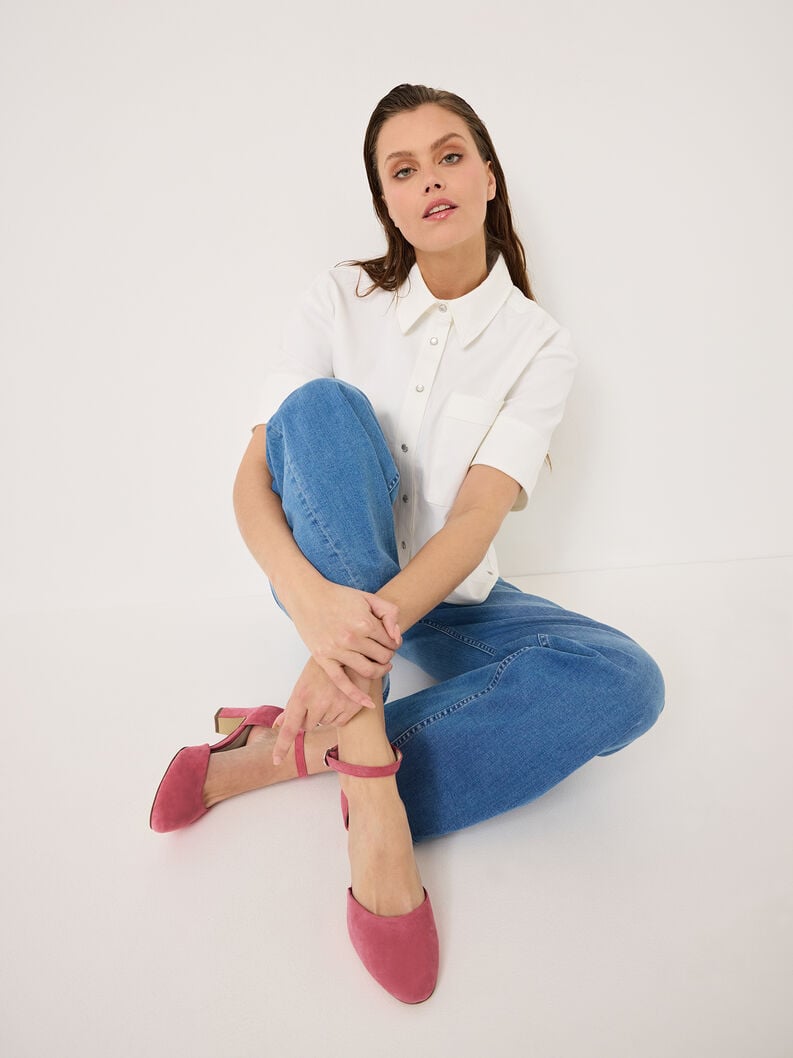 Tamaris Lederpumps - Rosa