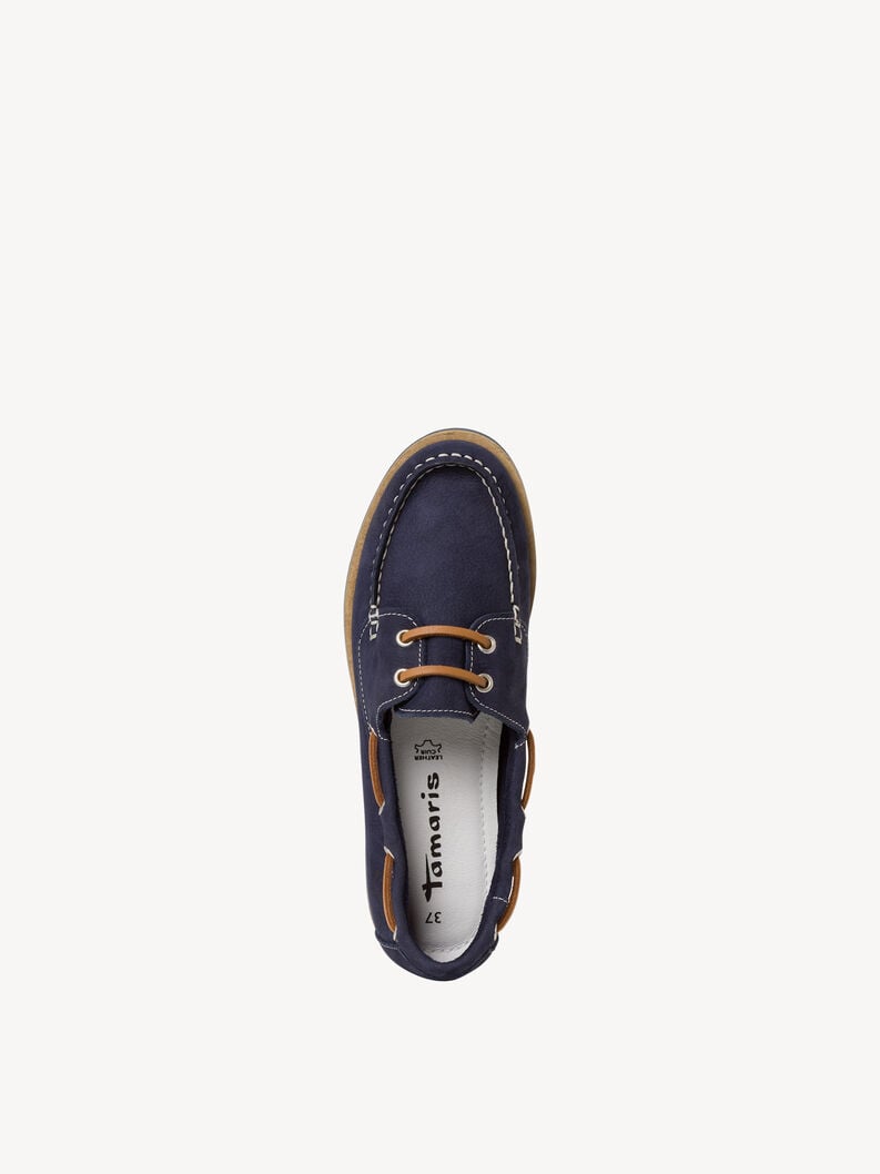 Tamaris Ledermoccassin - Blau