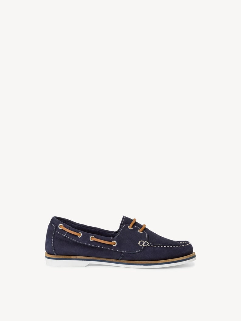 Tamaris Ledermoccassin - Blau