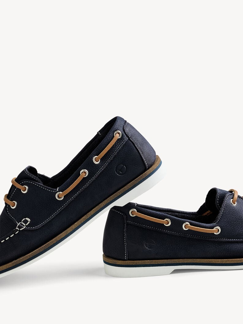 Tamaris Ledermoccassin - Blau