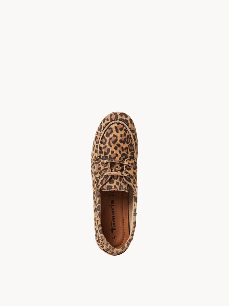 Tamaris Ledermoccassin - Braun