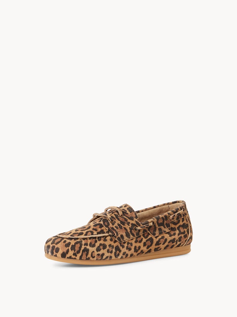 Tamaris Ledermoccassin - Braun