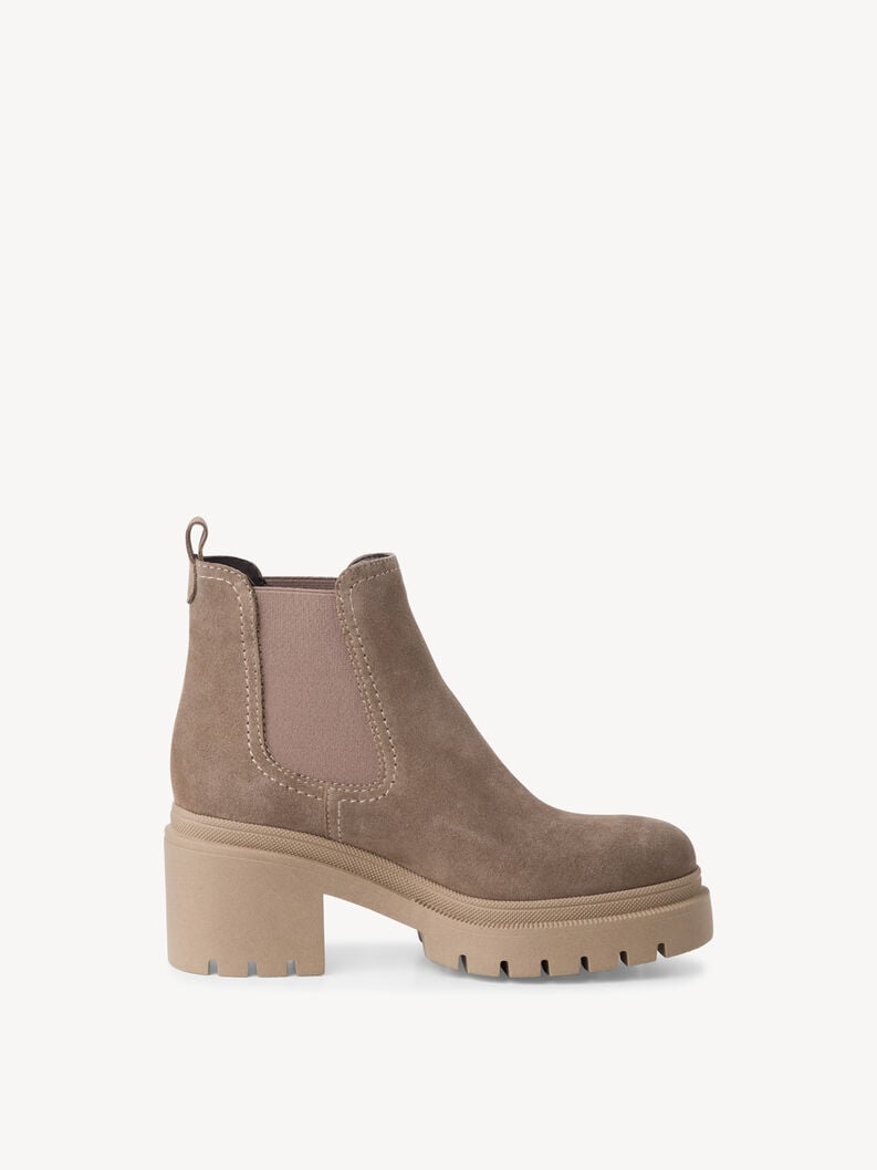 Tamaris Leder Chelsea Boot - Braun